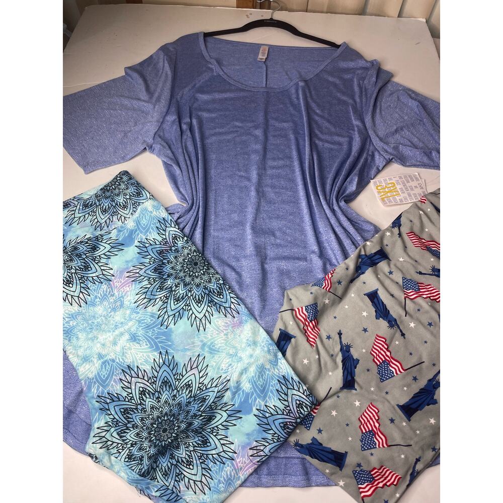 Lularoe 3xl xxxl Perfect T tee outfit tc2 leggings new
